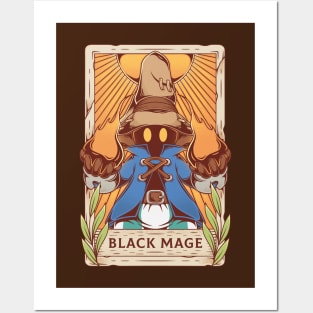 Black Mage Tarot Card Posters and Art